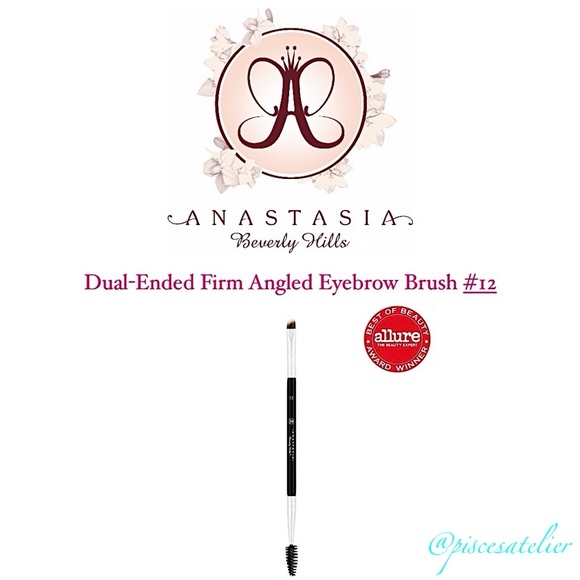 Anastasia Beverly Hills Dual-Ended Firm Angled Eyebrow Brush #12 - Picture 10 of 13